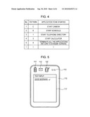 MOBILE TERMINAL APPARATUS AND METHOD OF STARTING APPLICATION diagram and image