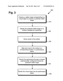 System and method for determining placement of a virtual object according to a real-time performance diagram and image