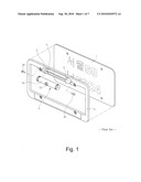 Camera Assembly Mounted on Vehicle s Number Plate diagram and image