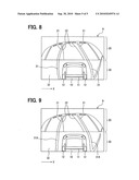 Vehicle periphery display device and method for vehicle periphery image diagram and image