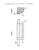 Monocular type image display device diagram and image
