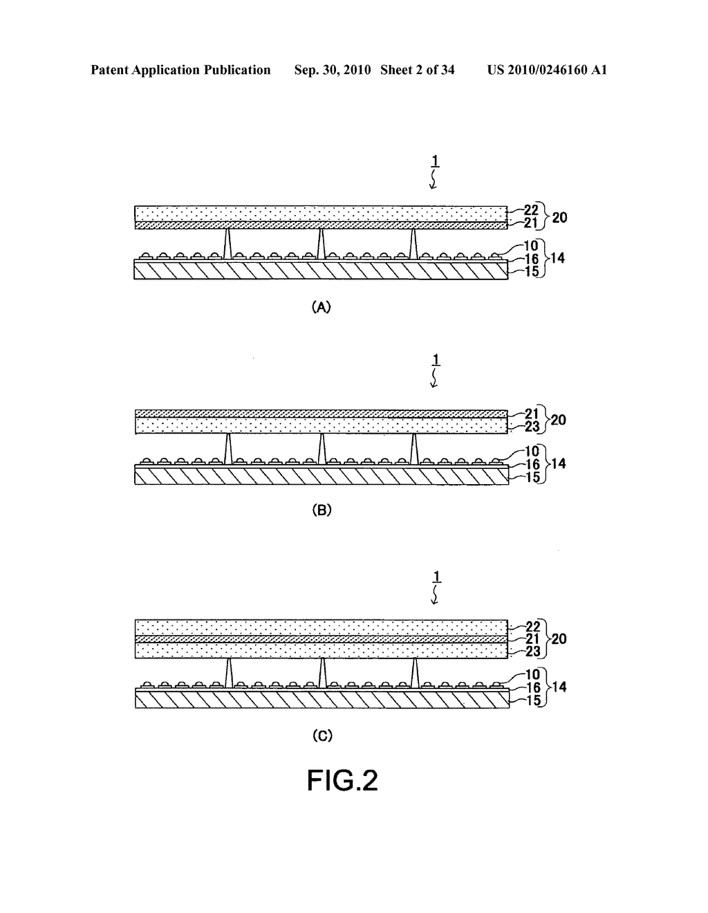 ILLUMINATION APPARATUS, DISPLAY APPARATUS, AND METOD OF PRODUCING AN ILLUMINATION - diagram, schematic, and image 03