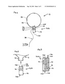 Invisible and/ or non-invisible designed inflatables combined with electric black ultra-violet lights and inflator nozzle fixture accessories diagram and image