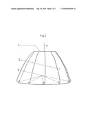 ROUND REFLECTOR FOR ELECTROMAGNETIC RADIATION diagram and image