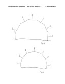 ROUND REFLECTOR FOR ELECTROMAGNETIC RADIATION diagram and image