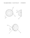 ROUND REFLECTOR FOR ELECTROMAGNETIC RADIATION diagram and image