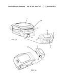 Cycling Computer with Detachable Lighting Apparatus for Bicycle or Other Vehicle diagram and image