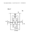 SEMICONDUCTOR MEMORY DEVICE HAVING LAYOUT AREA REDUCED diagram and image