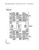 SEMICONDUCTOR MEMORY DEVICE HAVING LAYOUT AREA REDUCED diagram and image