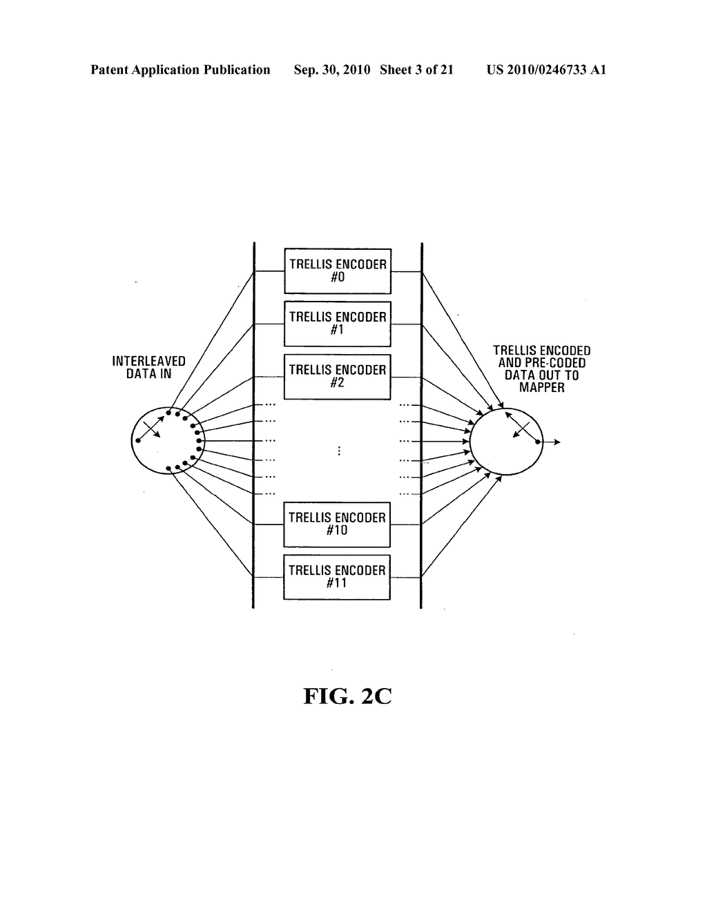 TRELLIS DECODER FOR DECODING DATA STREAM INCLUDING SYMBOLS CODED WITH MULTIPLE CONVOLUTIONAL CODES - diagram, schematic, and image 04