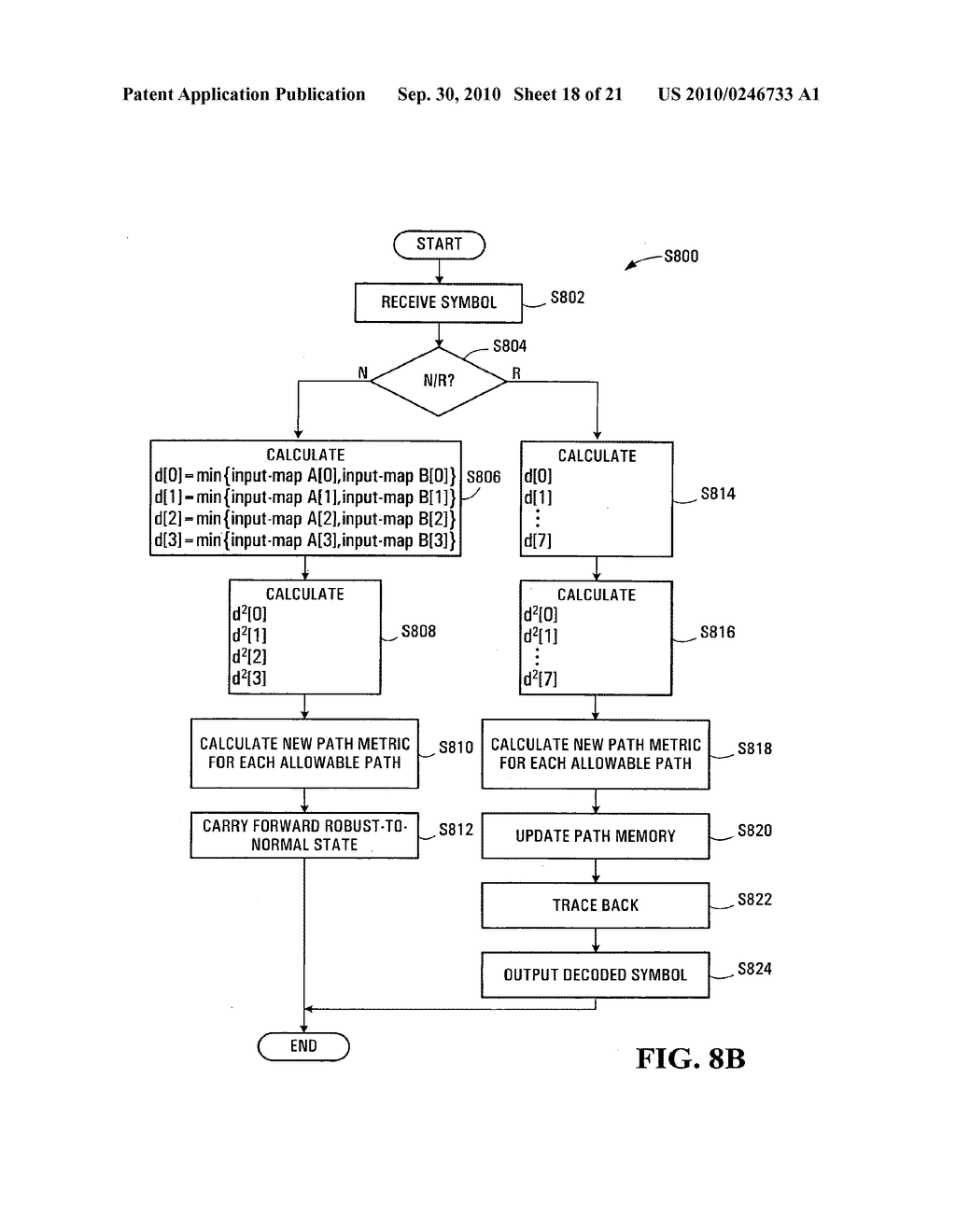 TRELLIS DECODER FOR DECODING DATA STREAM INCLUDING SYMBOLS CODED WITH MULTIPLE CONVOLUTIONAL CODES - diagram, schematic, and image 19