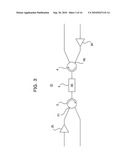 OPTICAL DISPERSION COMPENSATOR, OPTICAL TRANSMISSION APPARATUS, OPTICAL TRANSMISSION SYSTEM, AND METHOD THEREOF diagram and image