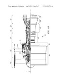 GAS TURBINE ENGINE WITH 2.5 BLEED DUCT CORE CASE SECTION diagram and image