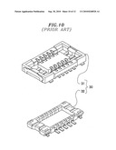 Connector having a lock mechanism for keeping a socket and a header coupled, and method for manufacturing the connector diagram and image