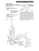 EXERCISE APPARATUS WITH AUTOMATICALLY ADJUSTABLE FOOT MOTION diagram and image