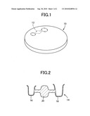 Calcined ceramic body for dental use diagram and image