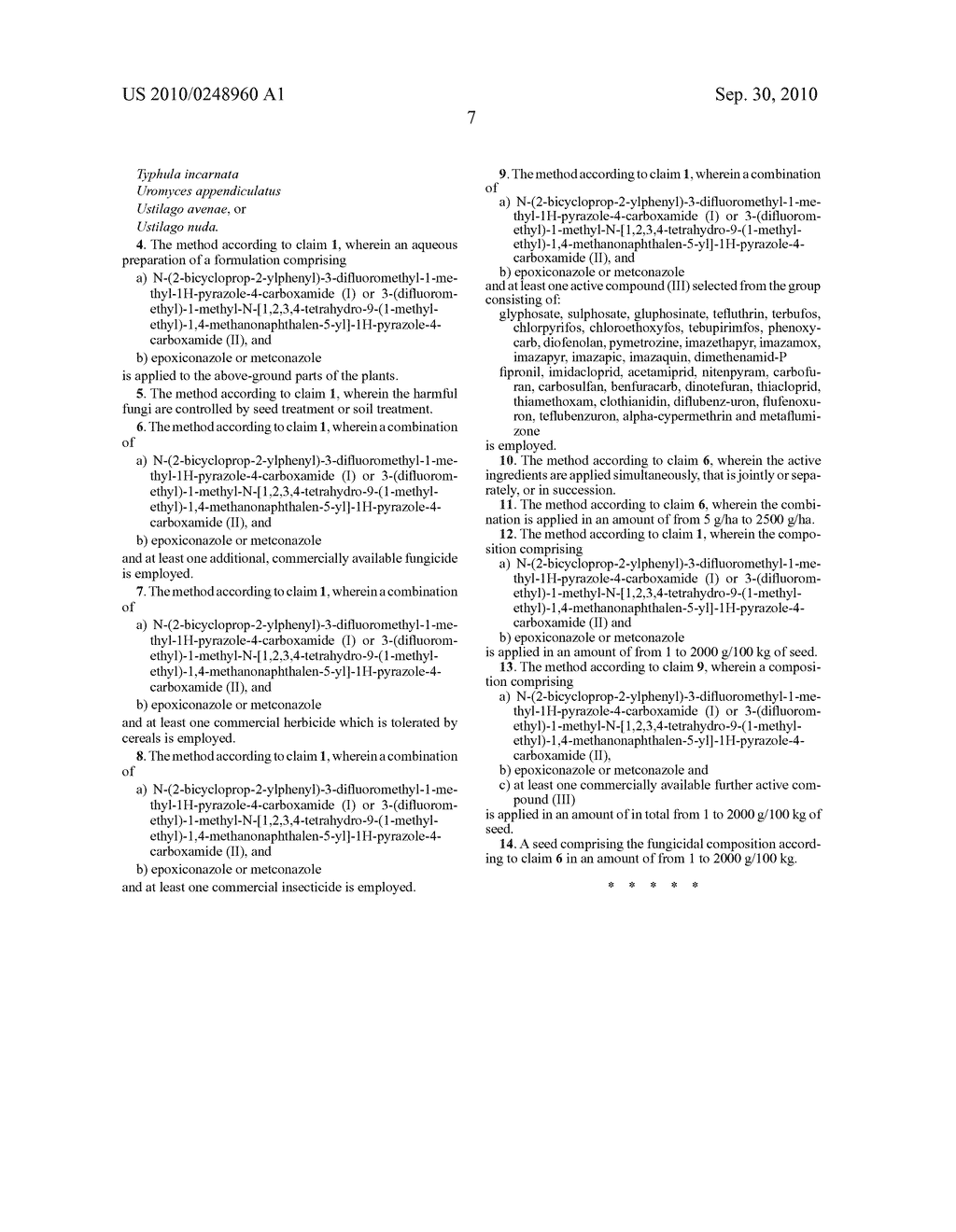 Method For Protecting Cereals From Being Infected By Fungi - diagram, schematic, and image 08