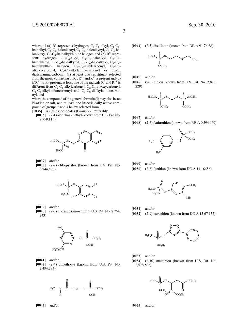 Active Compound Combinations Having Insecticidal Properties - diagram, schematic, and image 04