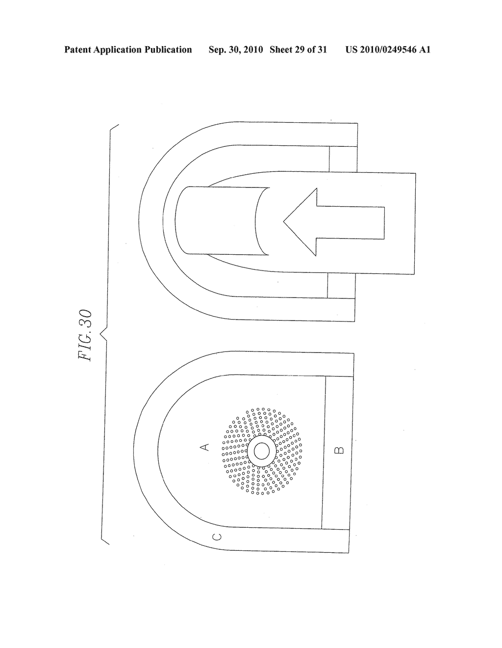 APPARATUS FOR NON-INVASIVE SPECTROSCOPIC MEASUREMENT OF ANALYTES, AND METHOD OF USING THE SAME - diagram, schematic, and image 30