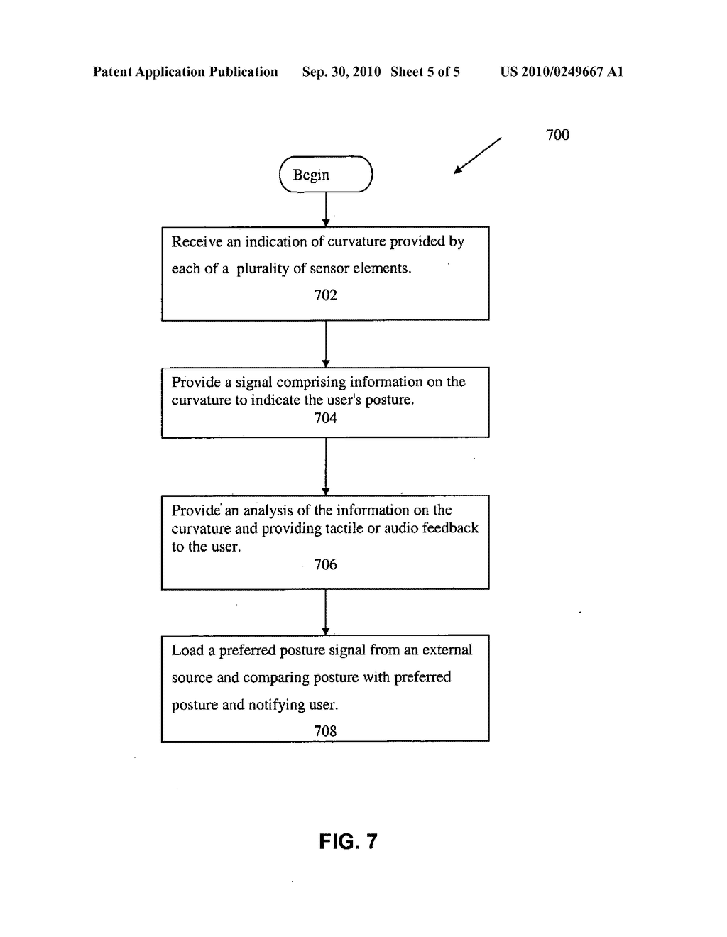 DEVICE FOR MONITORING A USER'S POSTURE - diagram, schematic, and image 06