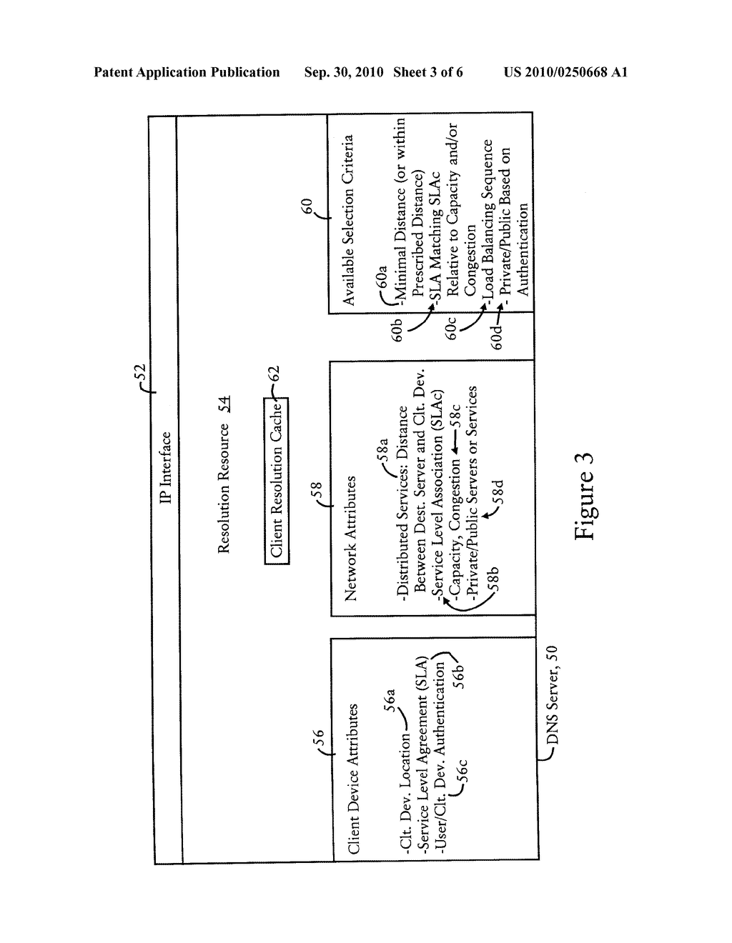 ARRANGEMENT FOR SELECTING A SERVER TO PROVIDE DISTRIBUTED SERVICES FROM AMONG MULTIPLE SERVERS BASED ON A LOCATION OF A CLIENT DEVICE - diagram, schematic, and image 04