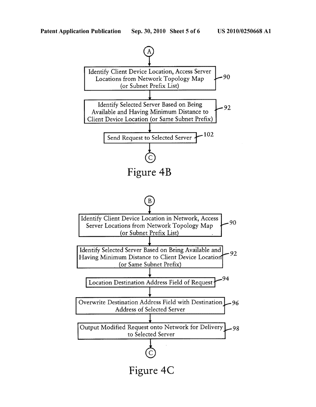 ARRANGEMENT FOR SELECTING A SERVER TO PROVIDE DISTRIBUTED SERVICES FROM AMONG MULTIPLE SERVERS BASED ON A LOCATION OF A CLIENT DEVICE - diagram, schematic, and image 06