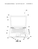 SYSTEM AND METHOD OF MANAGING DATA COMMUNICATION AT A PORTABLE COMPUTING DEVICE AND A PORTABLE COMPUTING DEVICE DOCKING STATION diagram and image