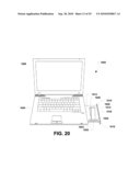 SYSTEM AND METHOD OF MANAGING DATA COMMUNICATION AT A PORTABLE COMPUTING DEVICE AND A PORTABLE COMPUTING DEVICE DOCKING STATION diagram and image