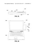 SYSTEM AND METHOD OF MANAGING DATA COMMUNICATION AT A PORTABLE COMPUTING DEVICE AND A PORTABLE COMPUTING DEVICE DOCKING STATION diagram and image