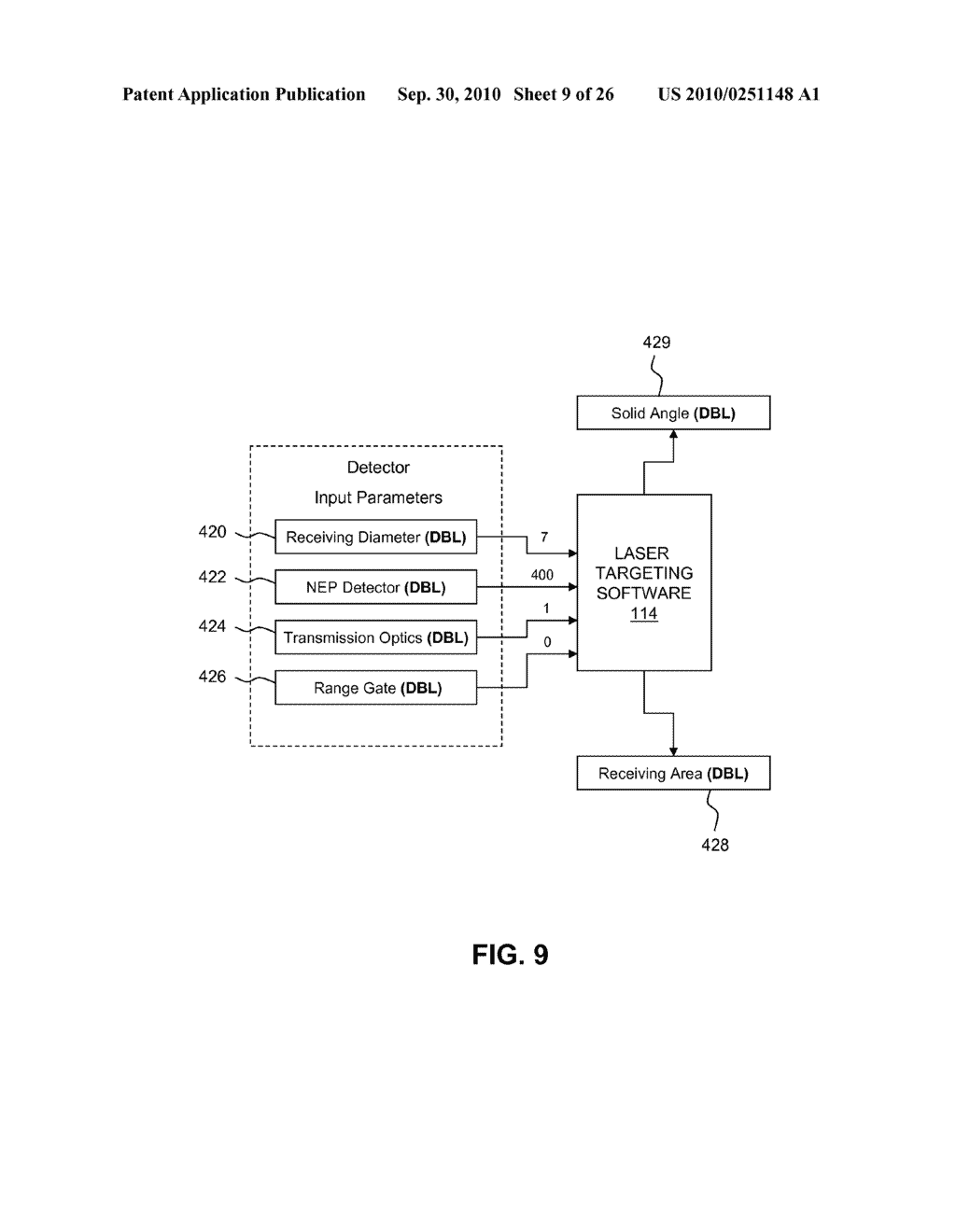 User Interface for Laser Targeting System - diagram, schematic, and image 10