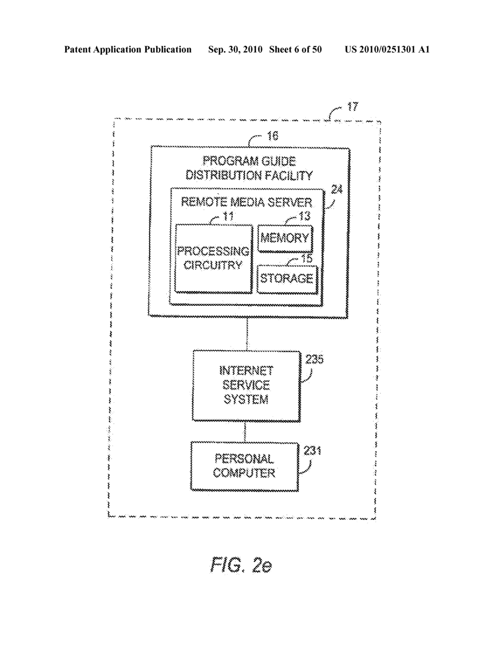 CLIENT-SERVER BASED INTERACTIVE TELEVISION PROGRAM GUIDE SYSTEM WITH REMOTE SERVER RECORDING - diagram, schematic, and image 07