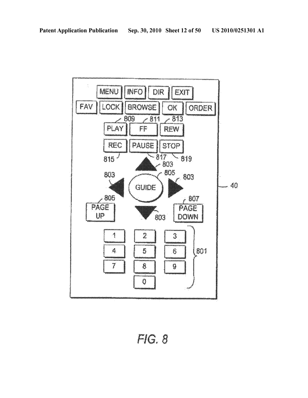 CLIENT-SERVER BASED INTERACTIVE TELEVISION PROGRAM GUIDE SYSTEM WITH REMOTE SERVER RECORDING - diagram, schematic, and image 13