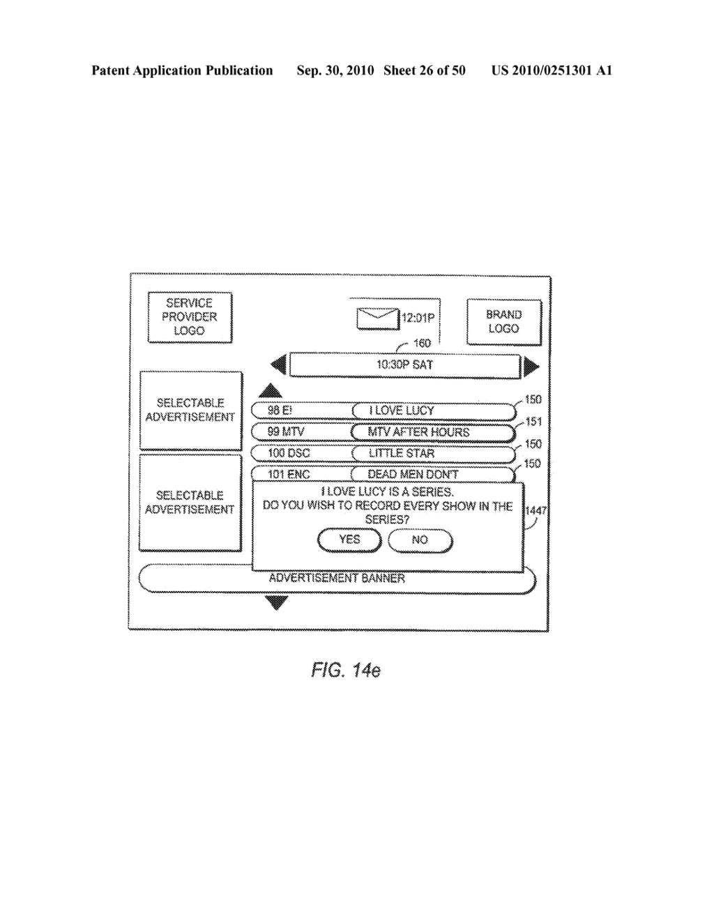 CLIENT-SERVER BASED INTERACTIVE TELEVISION PROGRAM GUIDE SYSTEM WITH REMOTE SERVER RECORDING - diagram, schematic, and image 27