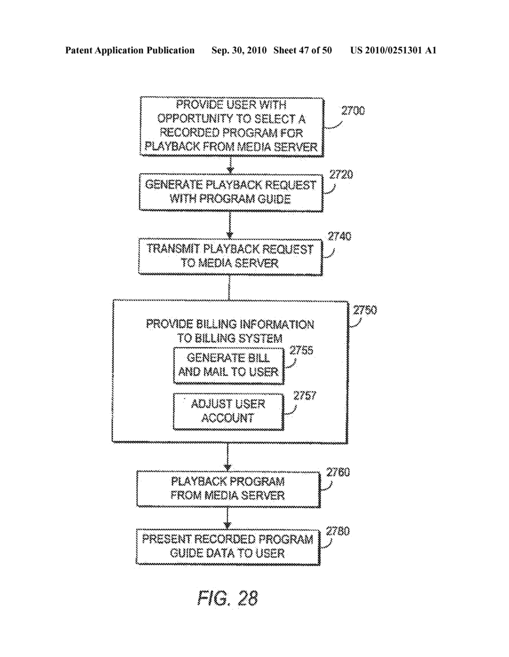 CLIENT-SERVER BASED INTERACTIVE TELEVISION PROGRAM GUIDE SYSTEM WITH REMOTE SERVER RECORDING - diagram, schematic, and image 48