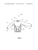 Upper garment for patient diagram and image