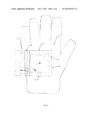 Gloves with Utility Pouch diagram and image