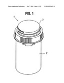 VIAL LID FASTENING DEVICE AND MEDICINE ACCOMMODATING AND REMOVING DEVICE diagram and image