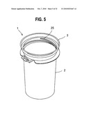 VIAL LID FASTENING DEVICE AND MEDICINE ACCOMMODATING AND REMOVING DEVICE diagram and image