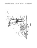 Auger finger with resilient elastomeric retainer retractor diagram and image