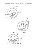 Auger finger with resilient elastomeric retainer retractor diagram and image