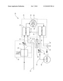 Energy recovery system for combustible vapors diagram and image