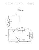 Liquid pressure cycle having an ejector diagram and image