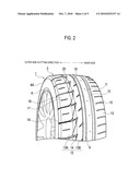 PNEUMATIC RADIAL TIRE diagram and image