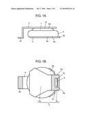 COIN TYPE ELECTRIC DOUBLE-LAYERED CAPACITOR, AND CAPACITOR-PACKAGED ELEMENT diagram and image