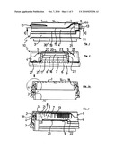 CLOSURE CAP WITH SNAP HINGE AND RETAINING RING diagram and image