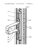 CONNECTION FOR GUIDE RAILS diagram and image