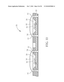 METHOD FOR FORMING AN LED LENS STRUCTURE AND RELATED STRUCTURE diagram and image