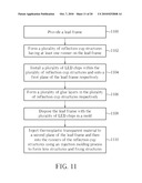 METHOD FOR FORMING AN LED LENS STRUCTURE AND RELATED STRUCTURE diagram and image