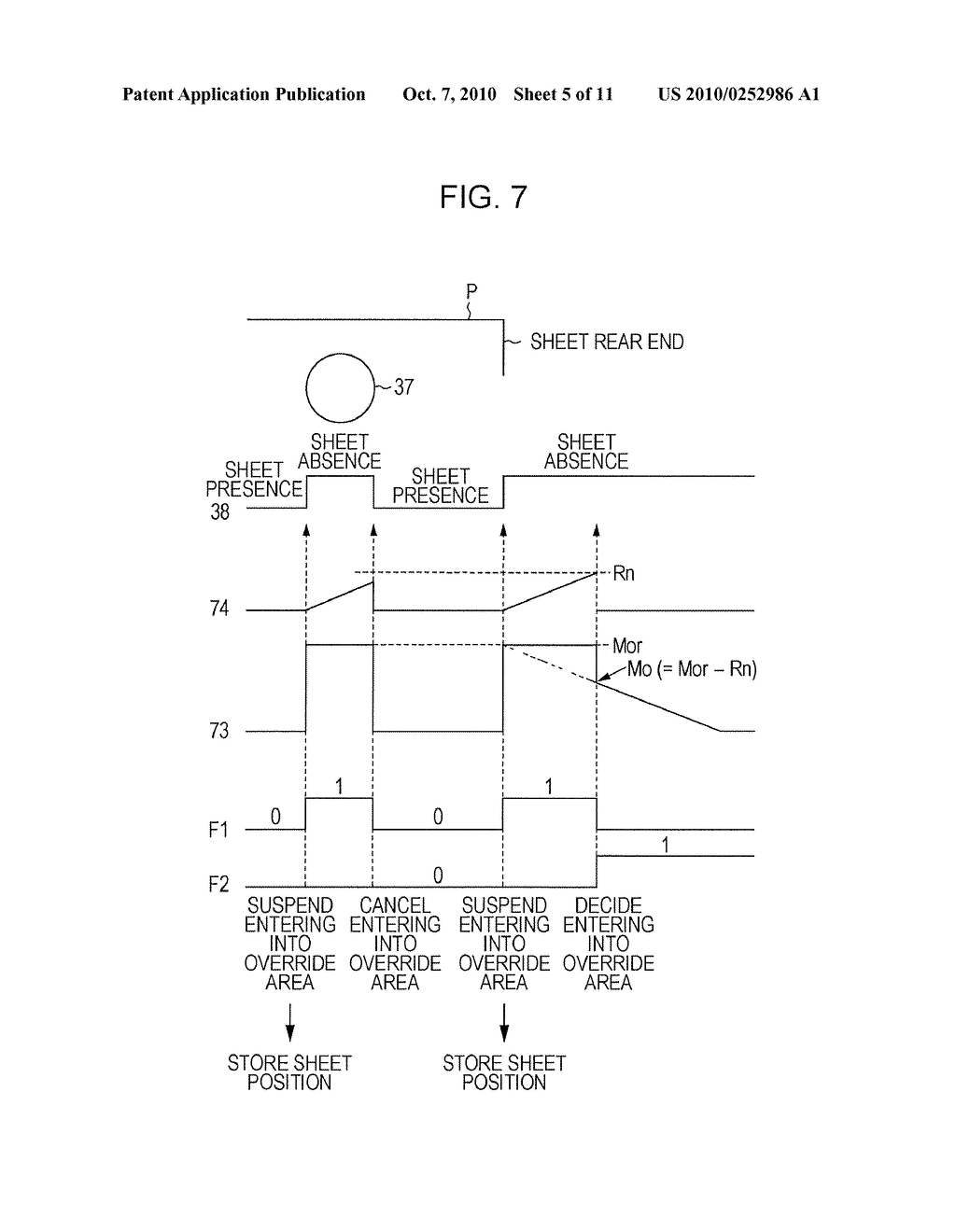 RECORDING APPARATUS AND TRANSPORTING CONTROL METHOD IN RECORDING APPARATUS - diagram, schematic, and image 06