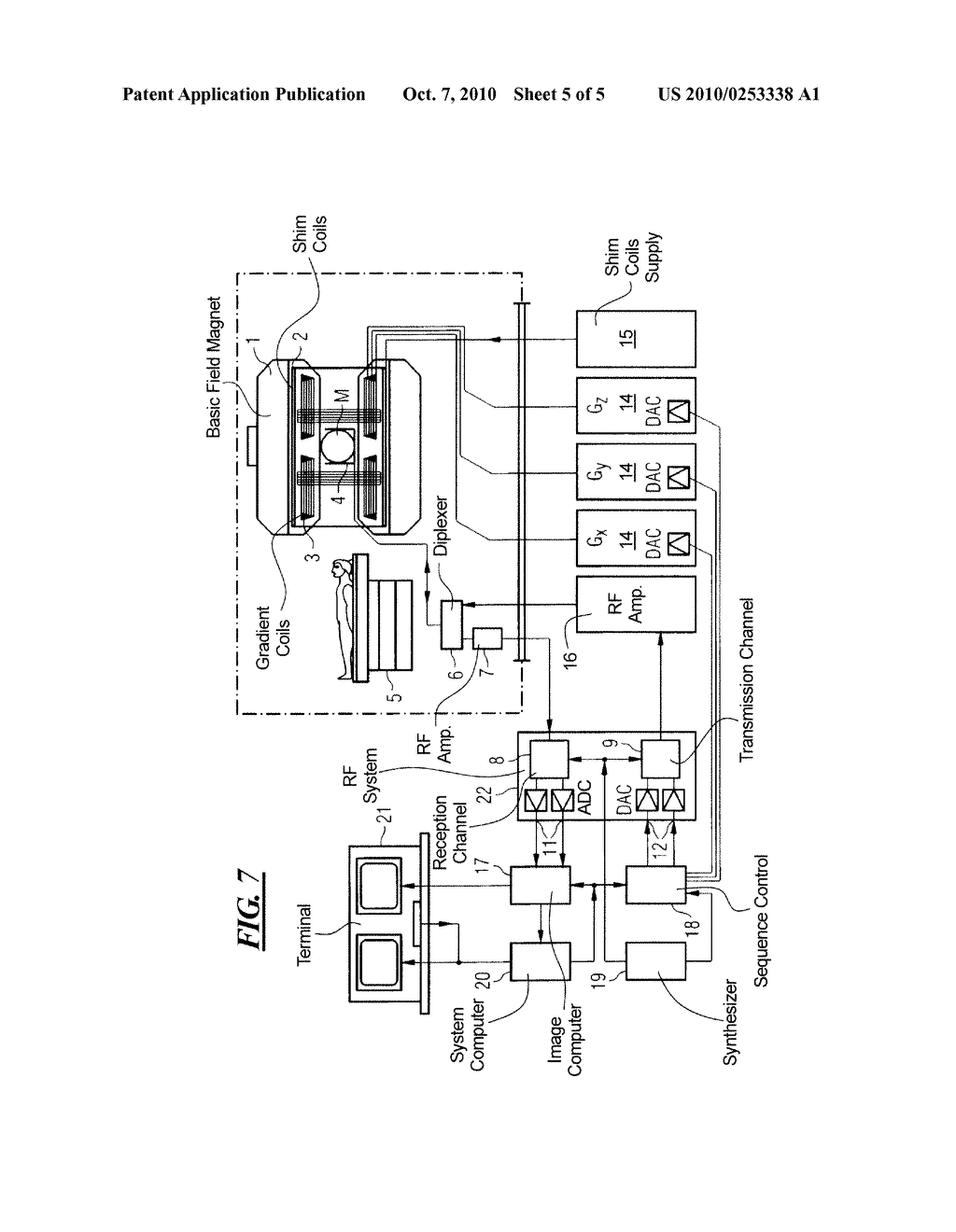 MAGNETIC RESONANCE METHOD AND APPARATUS FOR REDUCING RF HEATING IN THE PATIENT - diagram, schematic, and image 06